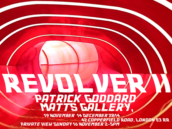 Patrick Goddard, Revolver II, Matt's Gallery 2014.